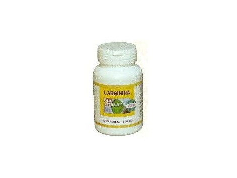 Sura Vitasan L-Arginina 500mg. 50 capsulas