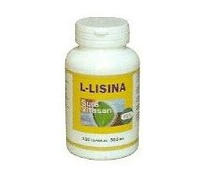 Sura Vitasan L-Lisina 500mg. 100 capsules