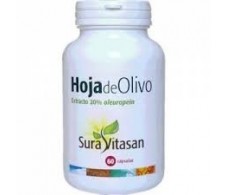 Sura Vitasan Hoja de olivo 500mg. 60 capsulas