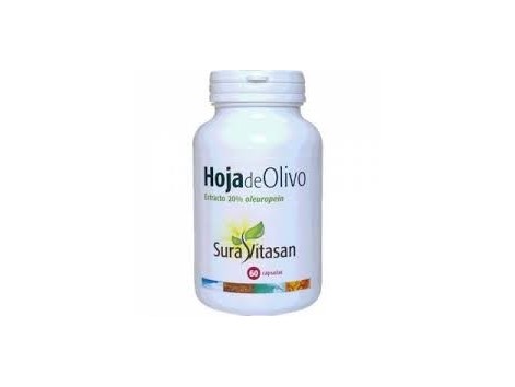 Sura Vitasan Hoja de olivo 500mg. 60 capsulas