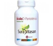 Sura Vitasan Acido D-Pantotenico 500mg. 100 tablets