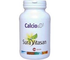Sura Vitasan Calcio y vitamina D3  150 capsulas