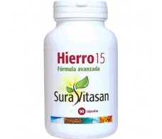 Sura Vitasan Hierro 15  90 capsules