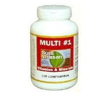 Sura Vitasan Multi 1 Vitaminas y Minerales 180 comprimidos