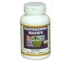 Sura Vitasan sulfato de glucosamina 500mg. 60 capsules