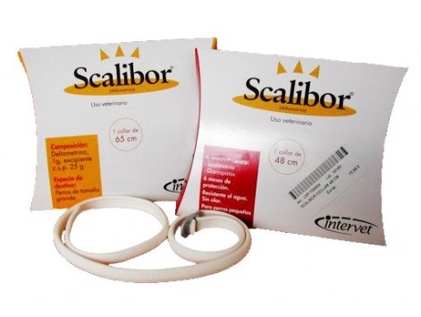 Scalibor collar para perros grandes 65cm.