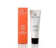 Delarom mascarilla con arcilla blanca 50ml.