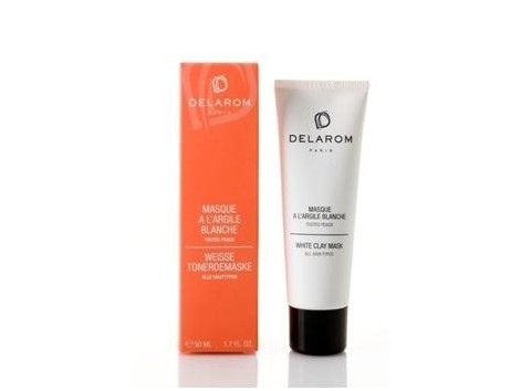 Delarom white clay mask 50ml.