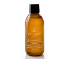 Delarom orange bath and shower gel 200ml.