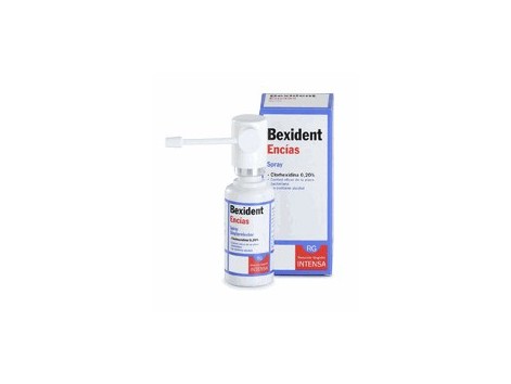 Bexident gums. With Chlorhexidine Spray 40ml.