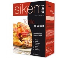 Siken Diet bacon omelette. 7 envelopes