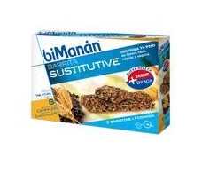 Bimanan granola bars and chocolate. 8 units