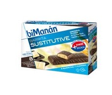 Bimanan black bars and white chocolate. 8 units