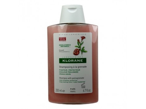 Klorane shampoo sublimer o extrato de romã 200ml
