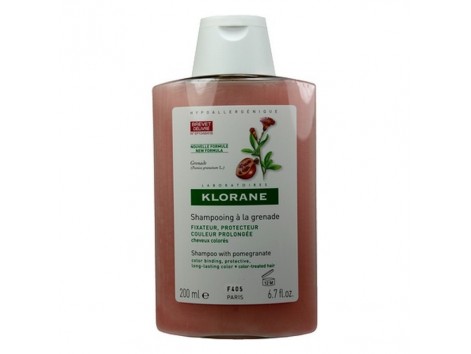 Klorane shampoo sublimer the pomegranate extract 200ml Klorane shampoo sublimer the pomegranate extract 200ml