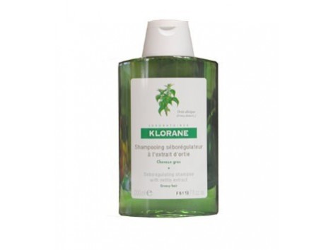 Seborregulador Klorane shampoo a urtiga extrato 400ml