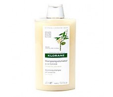 Volumizing shampoo Klorane de leite de amêndoas 200ml