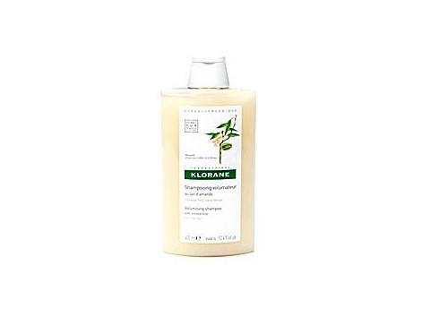 Volumizing shampoo Klorane de leite de amêndoas 200ml