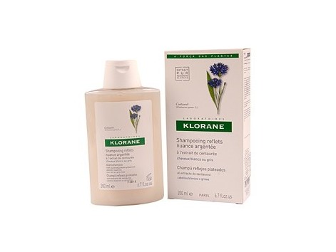 Klorane shampoo prateado para Centaurea