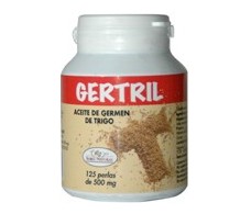 Gertril germe de trigo 500mg de óleo. 125 contas