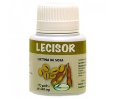 Lecisor óleo de lecitina de soja 540mg. 125 contas