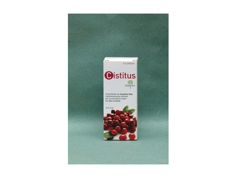 Cistitus Aquileia. 100 ml juice cranberry red.