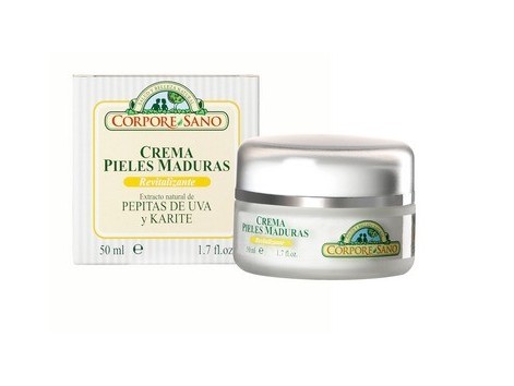 Corpore Sano Crema Pieles Maduras Pepitas de Uva y Karite 50ml.