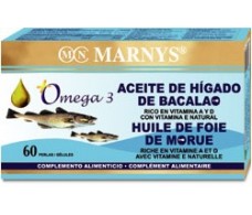 Marnys Aceite de Higado de Bacalao 60perlas.