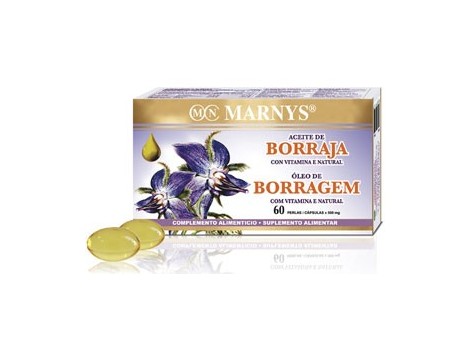 Marnys Aceite de Borrajas 60perlas.