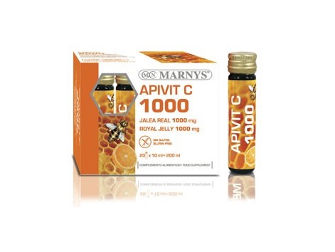 Marnys Apivit C 1000mg. 20 ampolas.