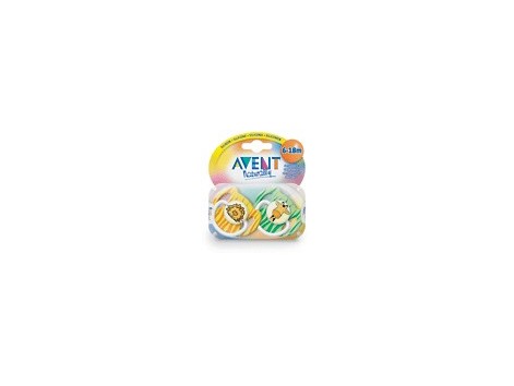 Avent Pacifiers Decorated 2 units 6-18 months Avent Pacifiers Decorated 2 units 6-18 months