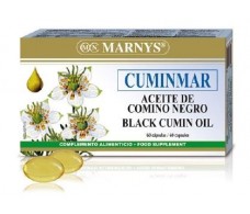 Marnys Cuminmar Aceite de Comino Negro 500mg 60 perlas