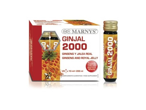 Marnys Ginjal 2000 20 ampolas.