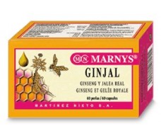 Marnys Ginjal Ginseng Coreano Jalea Real Leticina de Soja  60 co