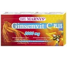 Marnys Ginsenvit C Plus 20 ampolas.