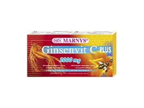 Marnys Ginsenvit C Plus 20 ampolas.