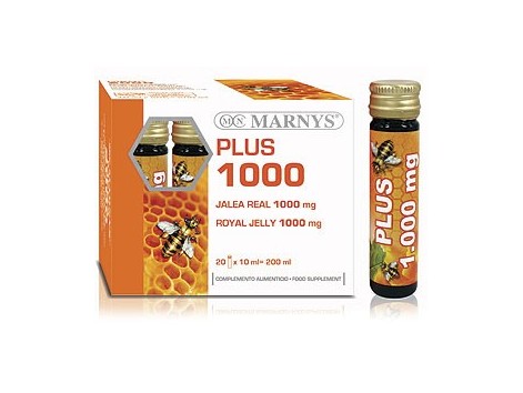 Marnys Royal Jelly Plus 1000 - 20 vials.