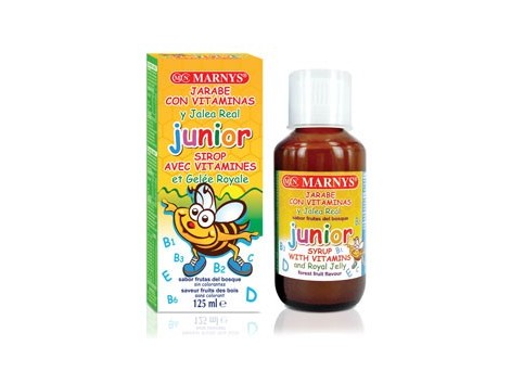 Marnys Junior Multivitamin Syrup with Royal jelly 125ml.