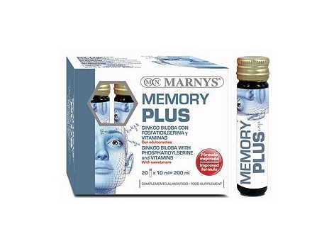 Marnys Memory Plus 20 ampolas. - FARMACIA INTERNACIONAL