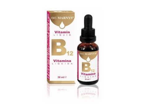 Marnys Liquid Vitamin B12 - 30 ml bottle.
