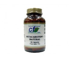CFN Betacaroteno Natural 90 cápsulas.