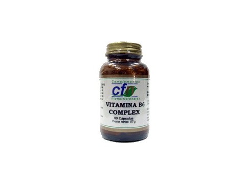 CFN Vitamin B-6 complex 60 capsules. CFN Vitamin B-6 complex 60 capsules.