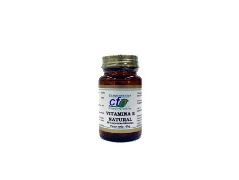 CFN Natural Vitamin E 60 capsules.