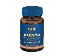 GSN Chelated Iron 60 tablets.