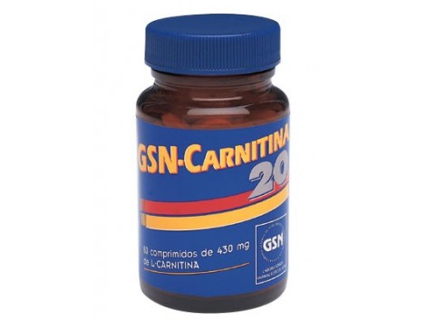 GSN L Carnitina Pura 80 comprimidos.
