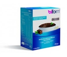 Dietisa Biform Natillas de Chocolate 6 sobres de 50 gramos.
