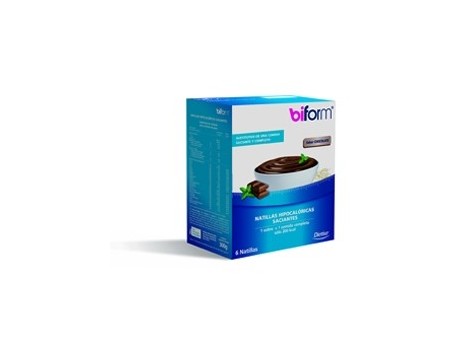 Dietisa Biform Natillas de Chocolate 6 sobres de 50 gramos.