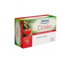 Circulação Ciroliv Dietisa 54 comprimidos.