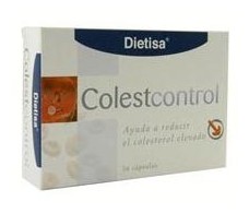 Cholest Control Dietisa 36 capsules.