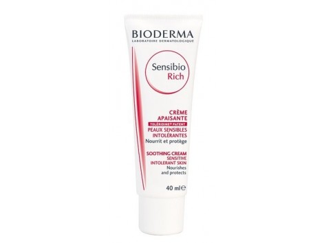 Bioderma Sensibio Rica Rich Moisture Cream 40 ml. Bioderma Sensibio Rica Rich Moisture Cream 40 ml.